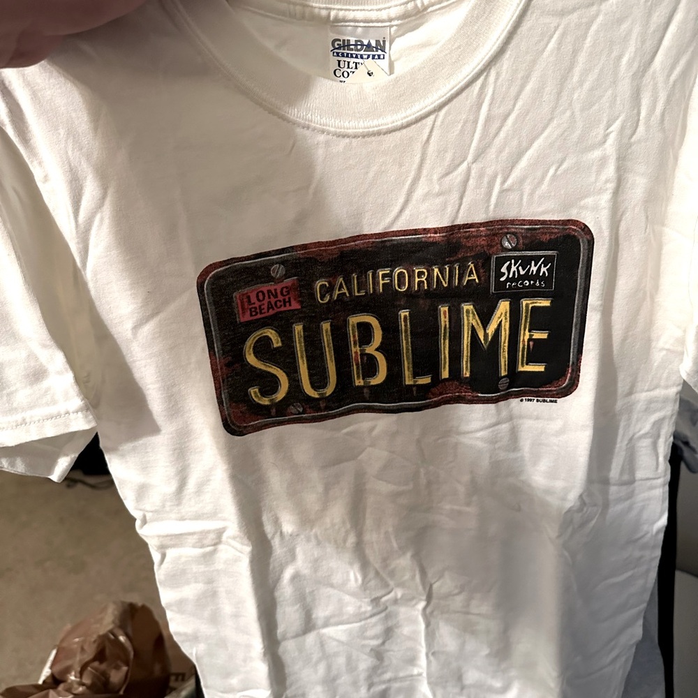 Rare OG Sublime license plate Shirt